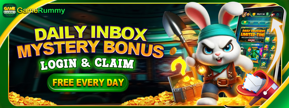 Game Rummy Mystery Cash Rewards - Inbox Bonus Program